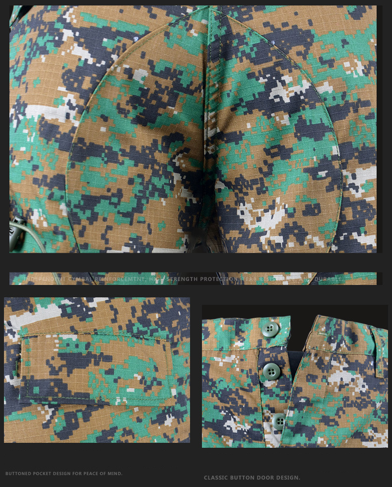 Mens Camouflage Jacket And Pants