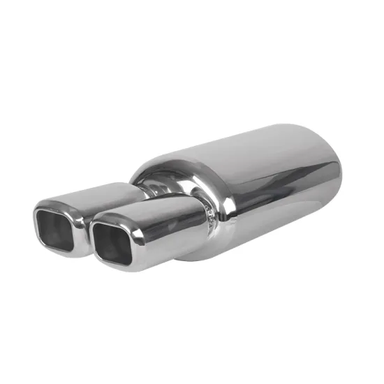 Universal Oval Exhaust Tip Catback Down Pipe Truck Muffler