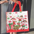 Print Non Woven Shopping Christmas Fabric Gift Bags