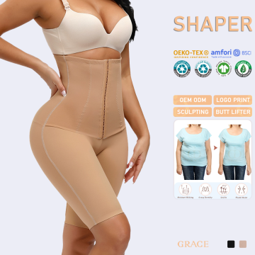 Seamless Colombian Full Underwear Thong Bodysuit with Tummy Control and Butt Lifter