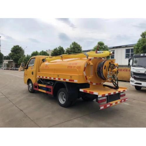 Good Condition 2022 Small Sewage Suction Tanker Truck