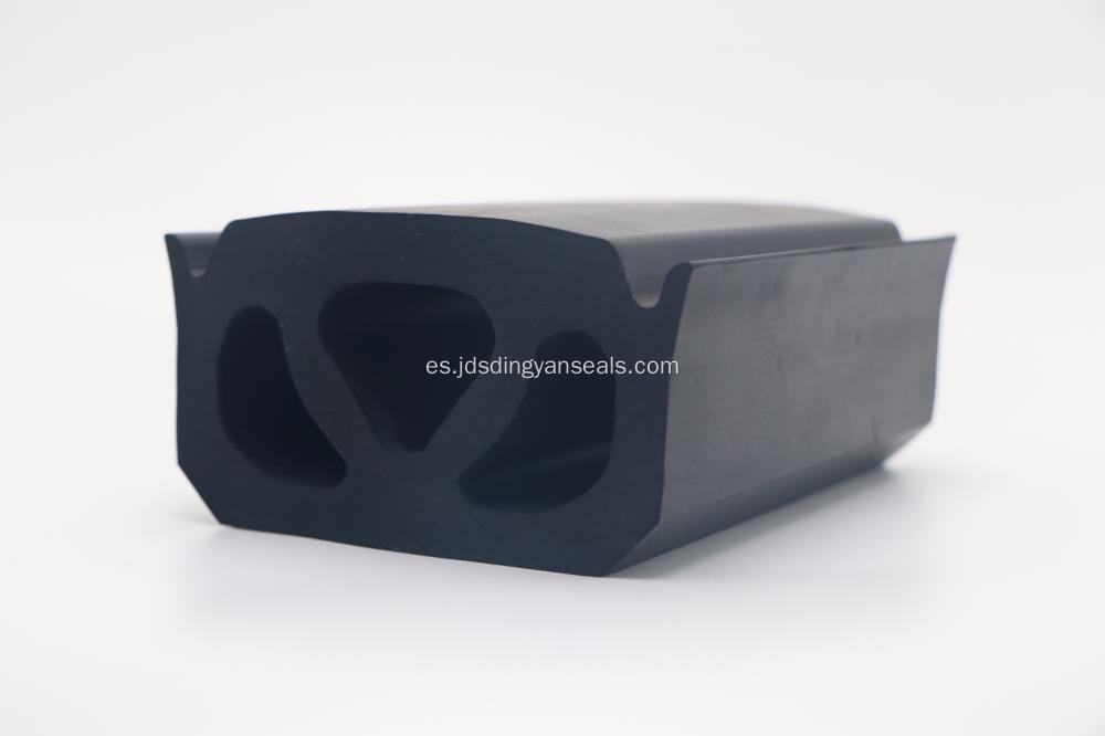 EPDM Square Core Hollow Hatch Cover Packing de goma