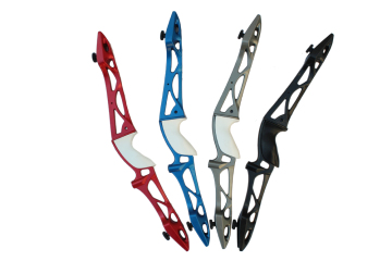 Aluminium handle riser for archery bows 25"