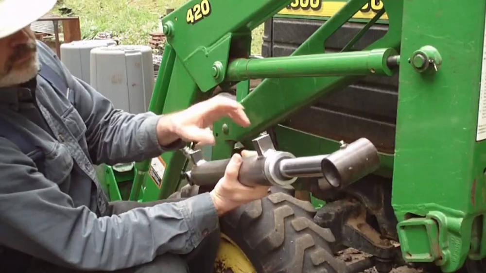 How To Remove Hydraulic Cylinder From Front End Loader