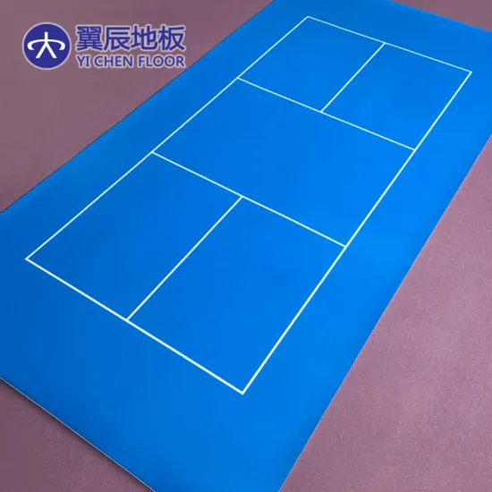 Multi-Sport Pickleball Court Plastic Flooring for Tennis Basketball and Outdoor Sports Flooring