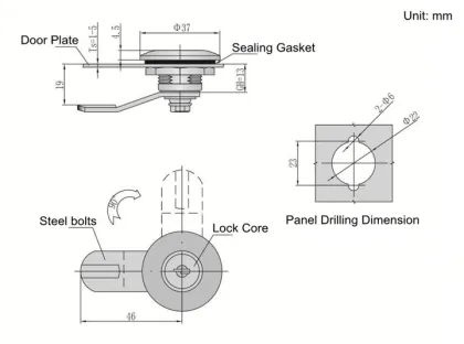China Electronics Online: Metal Cabinet Door Lock Factory Shop