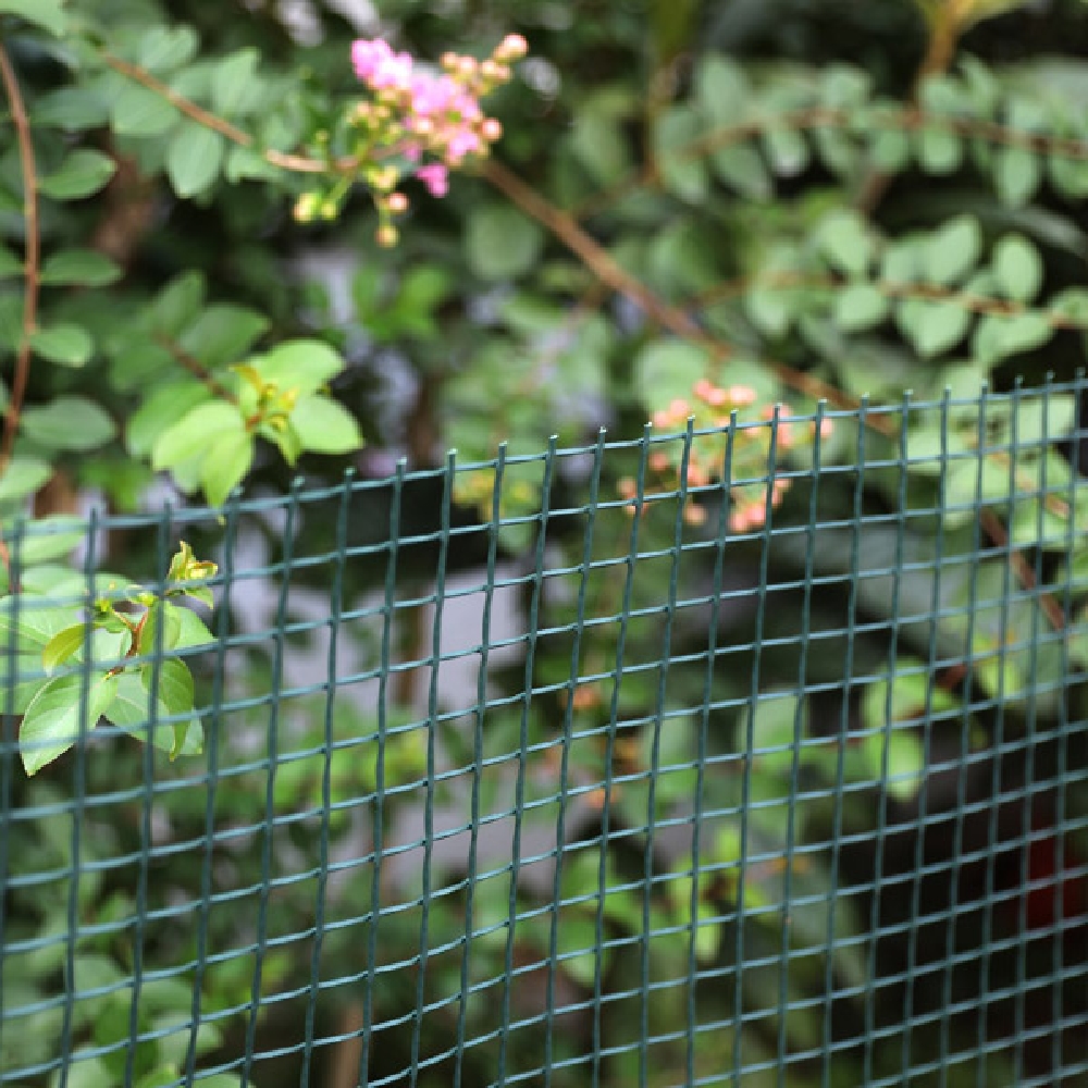 Clôture de jardin en plastique