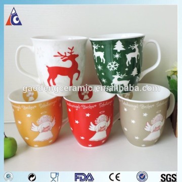 wholesale high quality promotional ceramic mug with logo printing