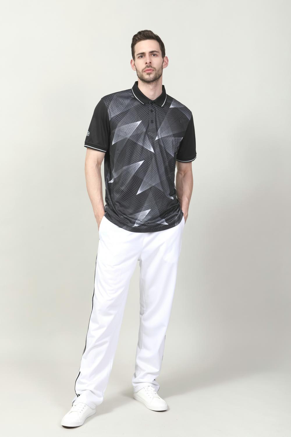 MEN'S DIGITAL PRINTED GOLF POLO SHIRT
