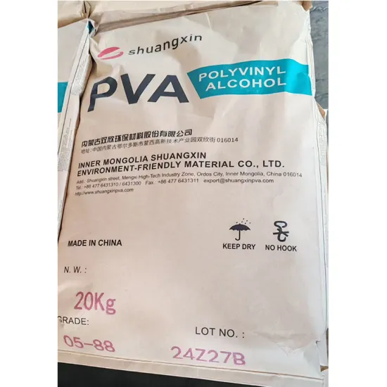 Shuangxin PVA 0588 for Sizing Application