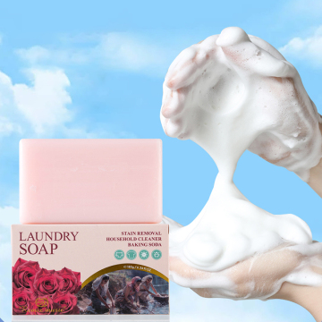 Zrównoważony 180G Rose zapach antybakteryjny mydło pralni - Hurtowa fabryka OEM