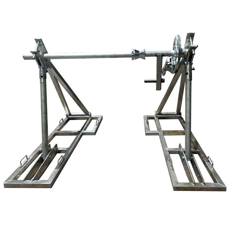 China High Quality Wire Rope Reel Stand Cable Drum Pay-off Stand