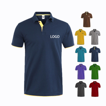 Mode Casual Polo Shirt, Utomhus Piko Skjortor