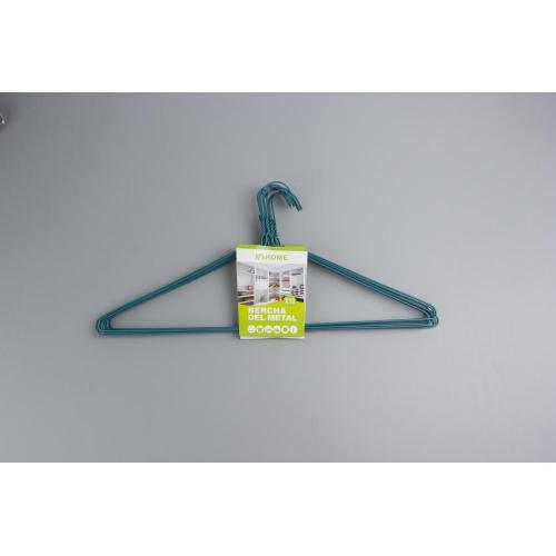 Plastic Coated Wire Hanger for dry cleaning
