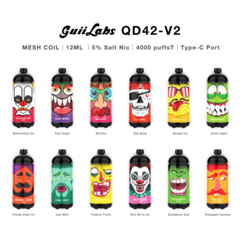 Guii Labs 4000 Puffs Disposable Vape Pod