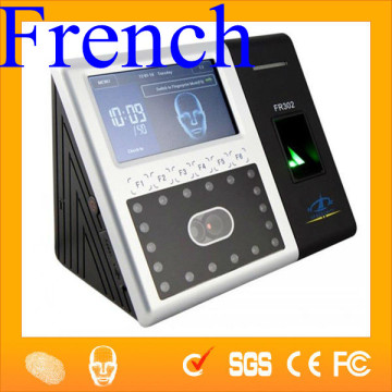 Hf-Fr302 Free Software Biometric Facial Scanner and Fingerprint Time Attendance