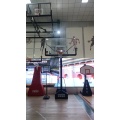 portable movable basketball backstop