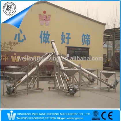 Xinxiang Weiliang Food pharm Flexible Screw Conveyor Feeder
