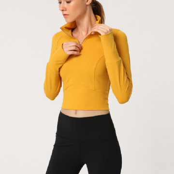 Sweats à capuche de fitness pour femmes Pullover Crop