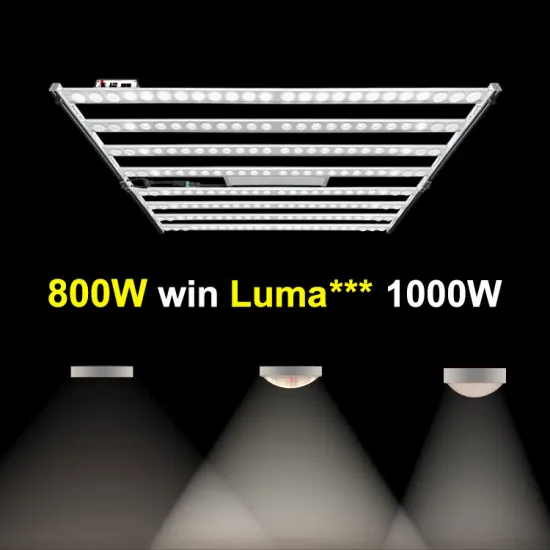 Koray Folding Full Spectrum 1000W 8Bars Vertical Commercial LED Grow Light for Medicinal Plants