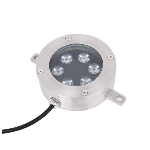 6W LED-Brunnenlichter Wandmontage Unterwasserlicht