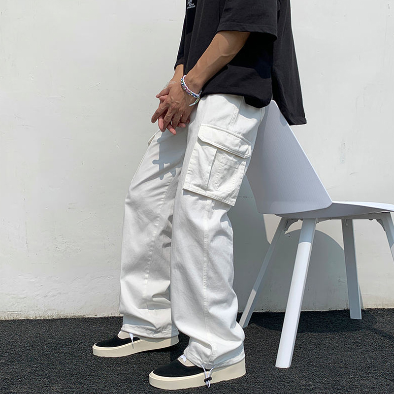 Pantaloni da tasca hip-hop da streetwear maschile