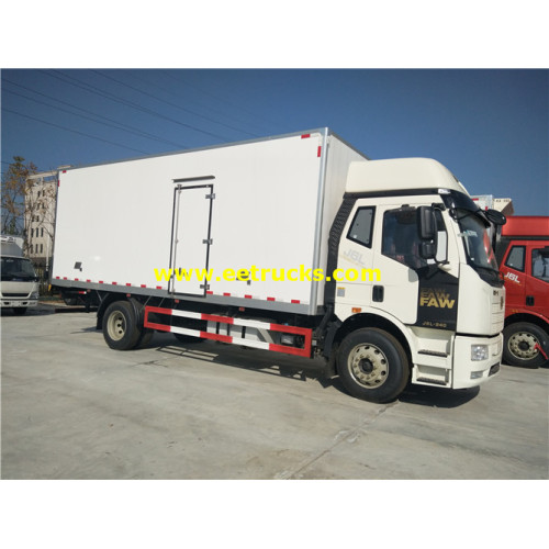 Camiones portacontenedores frigoríficos FAW de 1,5 toneladas