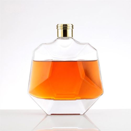 Oem Brandy Bottle Glass Bottles with Stopper Top 700ML Supplier