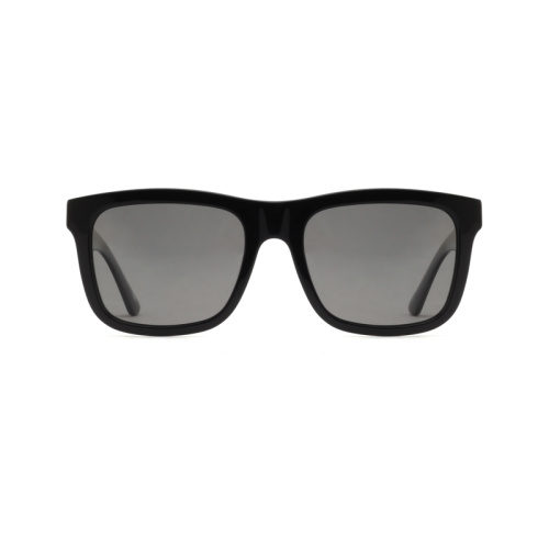 Praça UV400 Men Nylon Tons polarizados com óculos de sol acetato