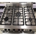 Western Kitchen Equipment Stainless Steel Range Gas Oven