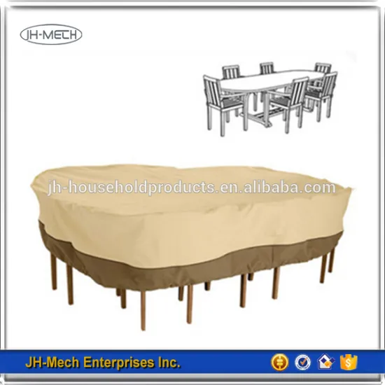Polyester waterproof Patio desk cover