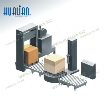Automatic Pallet Strapping Wrapping Packaging Line (XKC-1)