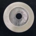 250mm Electroplated Cutting Blade HSS Body with TiN Coating for Automotive Rubber Sealing Strip Cutting