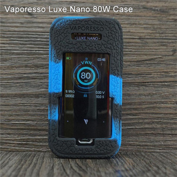 2pcs Texture Silicone Cover case skin for Vaporesso Luxe Nano TC Kit Box Mod Silicon Sleeve Wrap shell gel