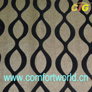 Print Flocking Fabric For Sofa