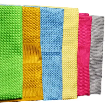 Terry Towel Waffle Kitchen Cloth microfiber towel