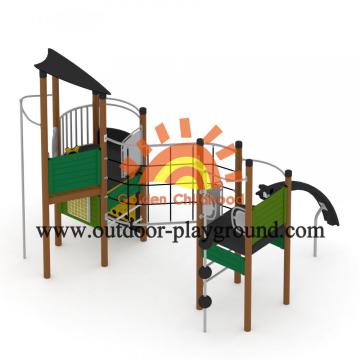 Structures de jeu multijoueurs pour enfants HPL Playground Equipment