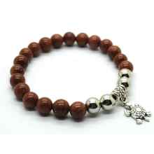 Natural Goldstone Bracelet Gemstone Beads jewelry alloy pendants