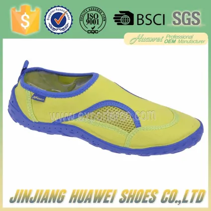 cancelled order slip on canvas beach shoes for men shoes stock