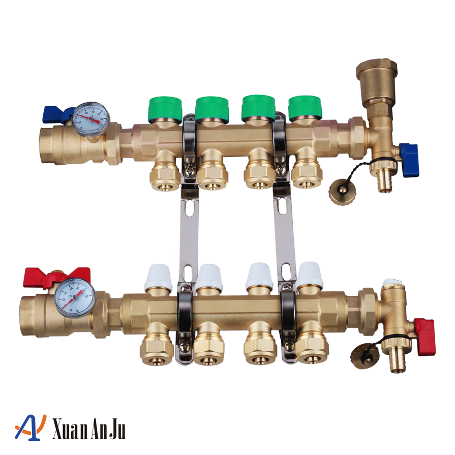 Verimli Su Dağıtımı için Pirinç Yönlendirme Vanası