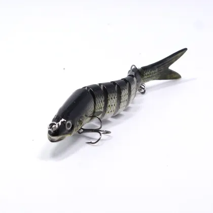 MSBN-002 8 segment Freshwater fishing lures Artificial Bait Type Swim Baits