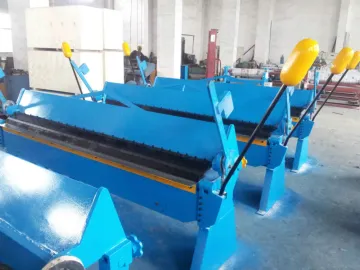 sheet manual/hand folding machine