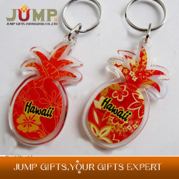 Newest acrylic Keychain design,cheapest hot pineapple acrylic keychain
