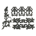 Hierro forjado de metal ornamental