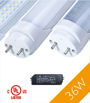8ft 36W T8 LED Tube Light with UL cUL