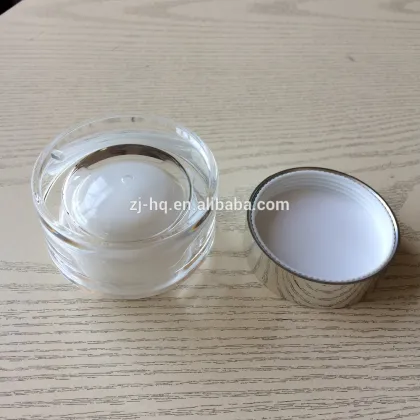 acrylic cosmetic jars 50g, cosmetic packaging, cosmetic container