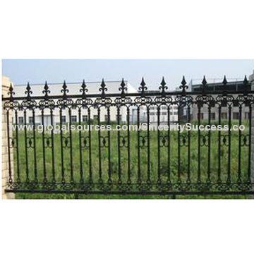 Cheap Wrought Iron Fence with High-quality Manufacturer