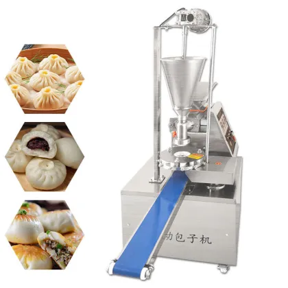 Stainless Steel Automatic Chinese Baozi Momo Making Machine
