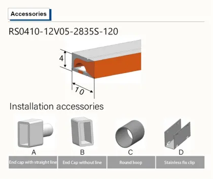 Modern LED Strips 04x10mm LED Thread Light - Samsung Neon Lights Strip