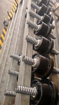 Rotating nut for costomer